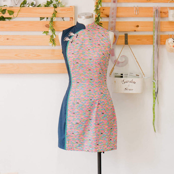 Basic Sewing: Sleeveless Full-Length Cheongsam