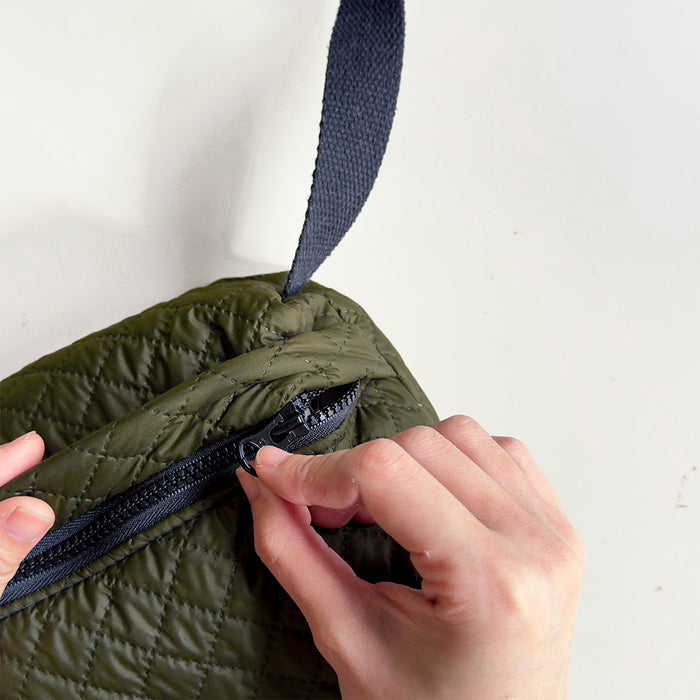 Boxy Puffy Sling Bag