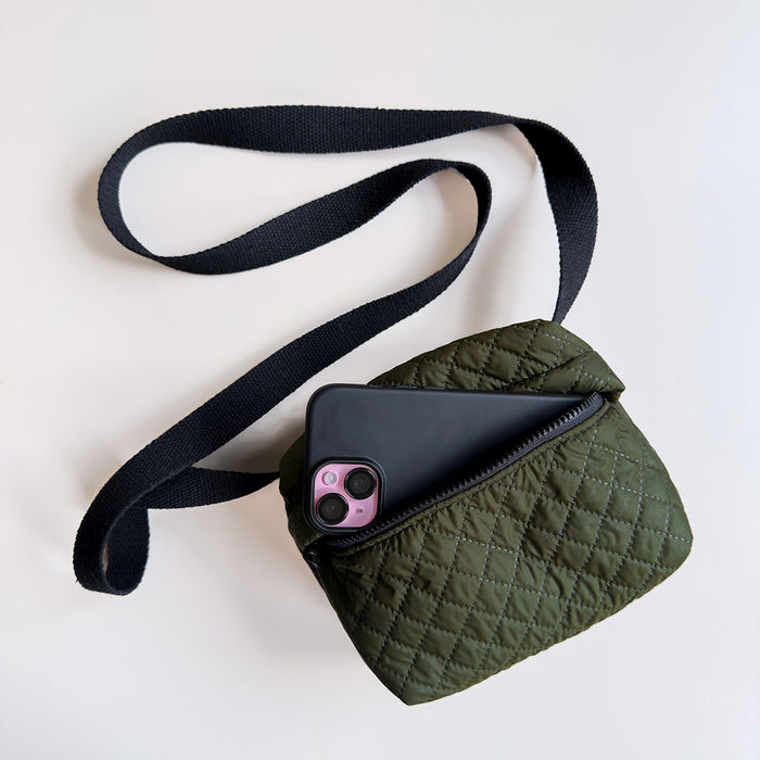 Boxy Puffy Sling Bag