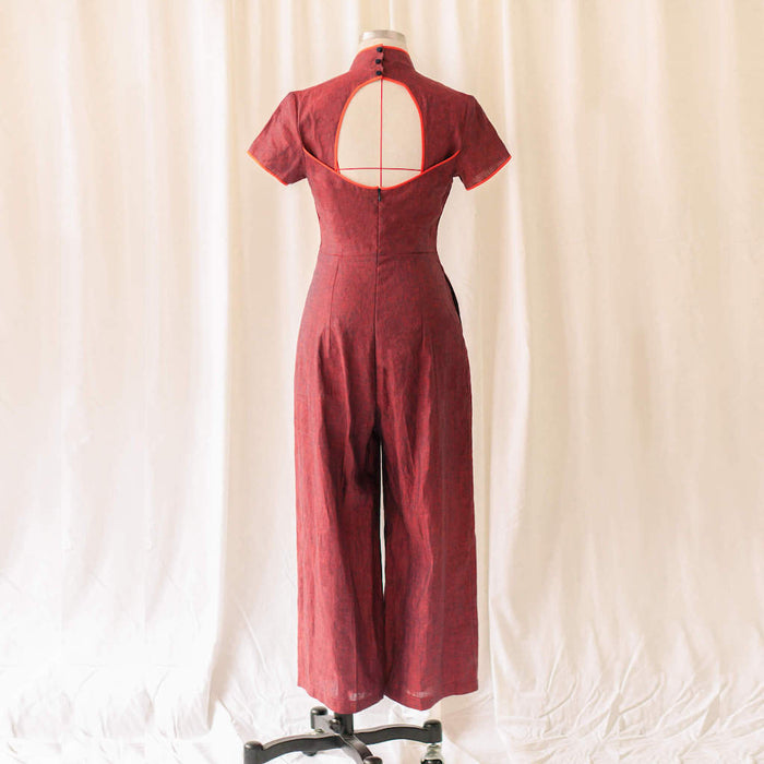 Pattern: 212 – Cheongsam Jumpsuit *Custom Fit